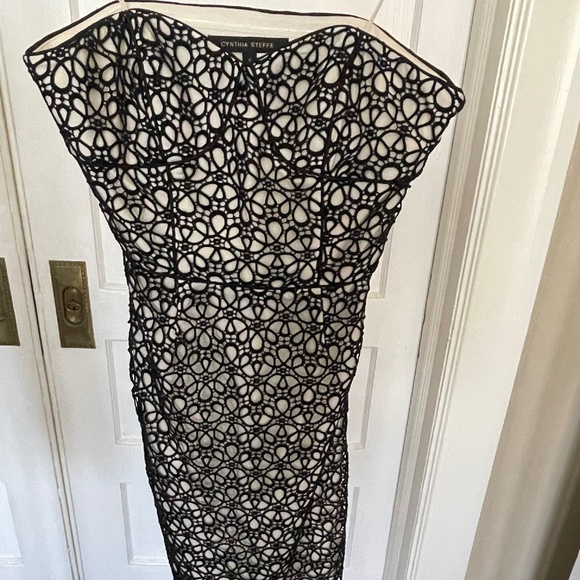 Cynthia Steffe Cocktail Dress Sz 2 - Picture 4 of 8